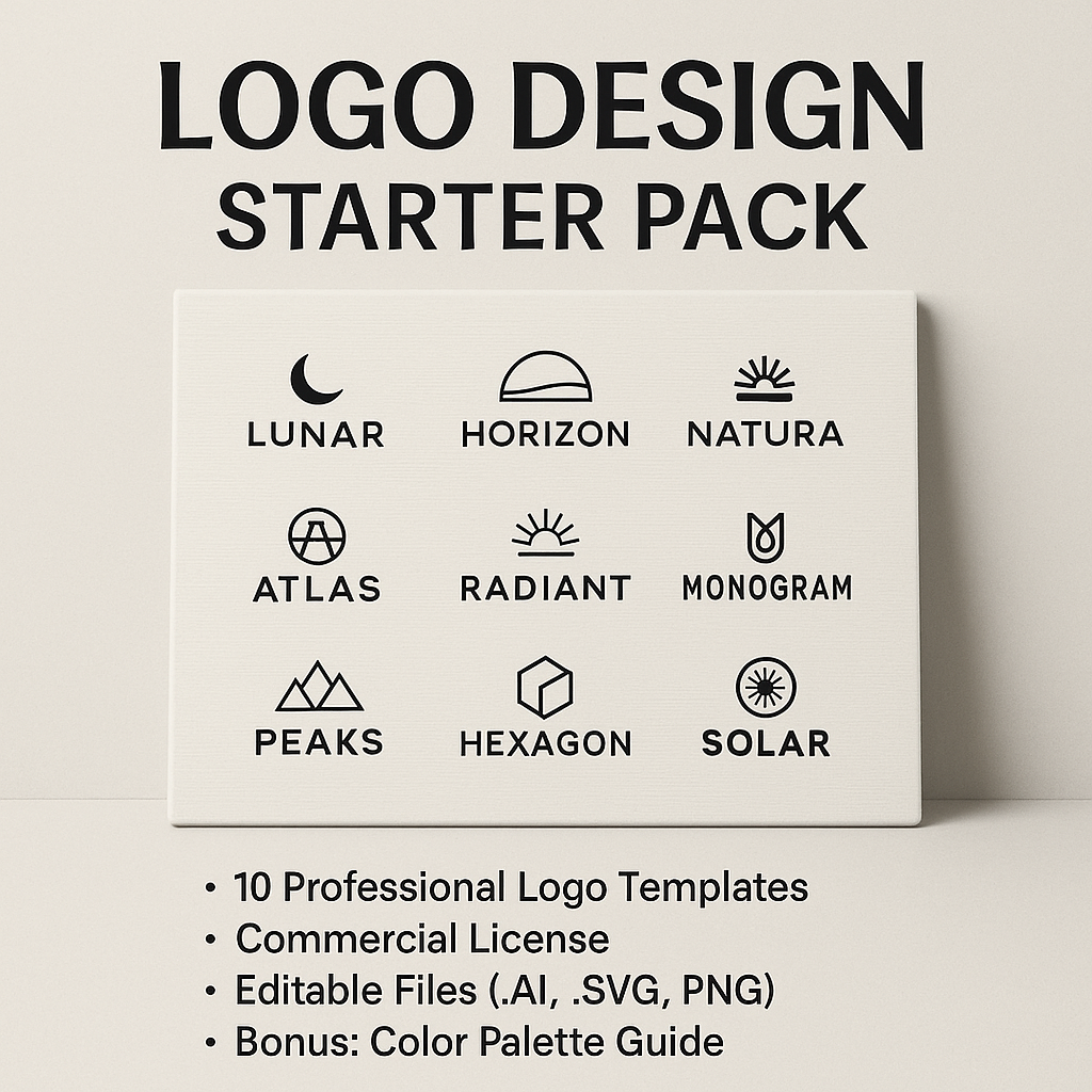 π¨ Logo Design Starter Pack