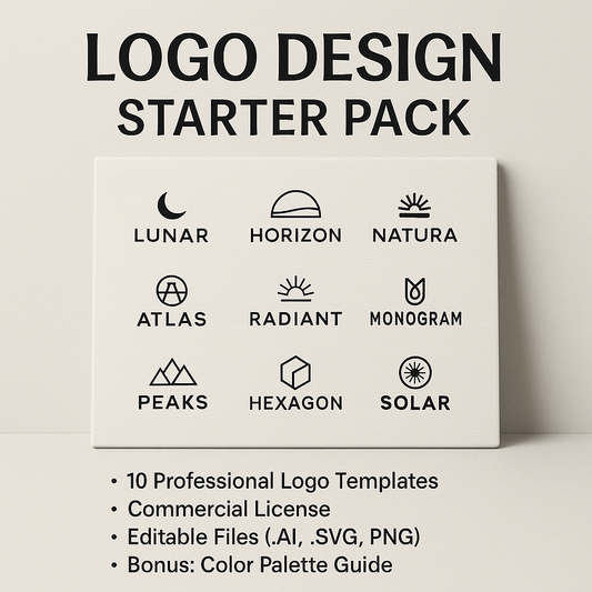 🎨 Logo Design Starter Pack